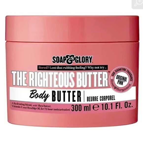 Soap & Glory Other - Soap & Glory The Righteous Butter Body Butter 10.1oz / 300ml Original Pink